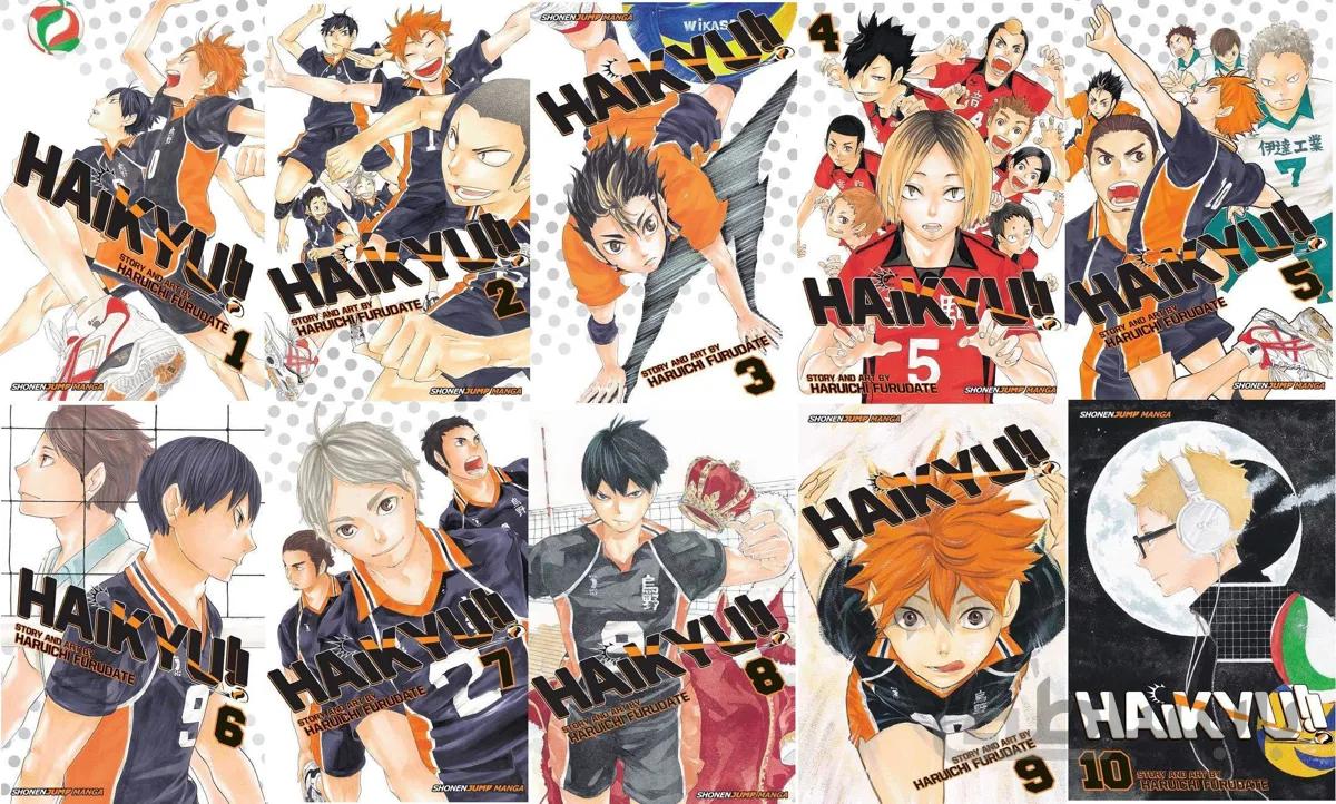 خرید مانگا Haikyu مانگای هایکیو به زبان انگلیسی