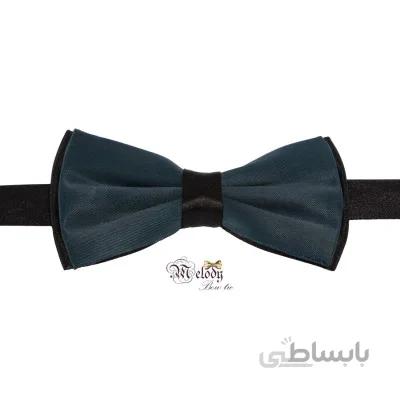 پاپیون سری مندو - مردانه (سبز تیره مات و سیاه)
