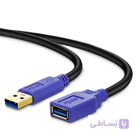 کابل افزودنی USB 3.0 20Ft ، USB 3.0 سیم کشنده Type Type A male to a Female for Oculus VR، Playstation، Xbox، USB Flash Drive، Reader Card، Hard Drive، Keyboard، Printer، Scanner، Camera and More