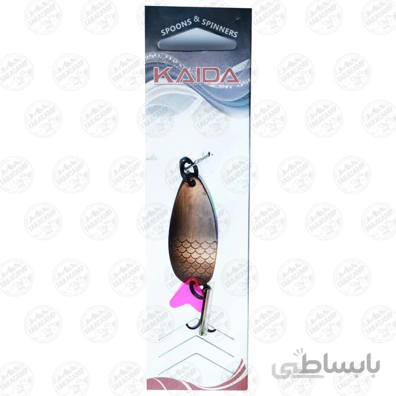 طعمه قاشقک ماهیگیری کایدا مسی 11 گرمی