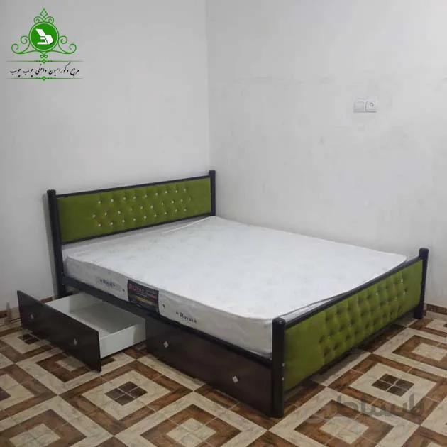 تخت خواب دو نفره مدل لمسه