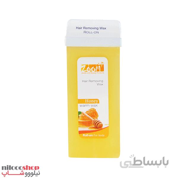 موم خشابی زوم آپ مدل عسلی حجم 100 گرم ا Beeswax zoom up honey model volume 100 grams