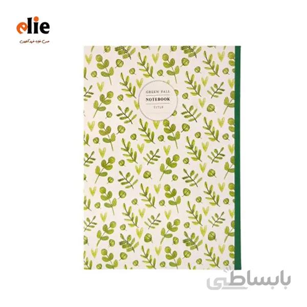 دفتر 100 برگ پاپکو طرح برگ