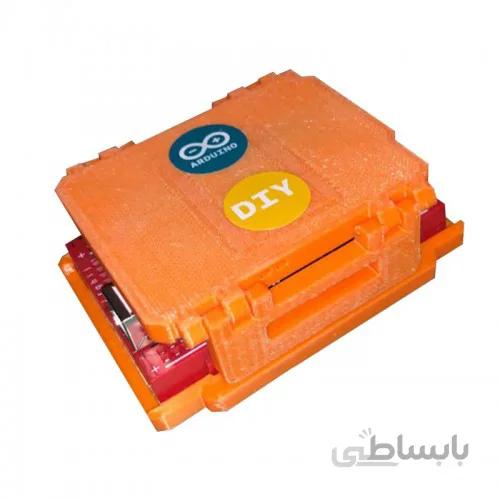 جعبه پلاستیکی نگهدارنده آردوینو و breadboard
