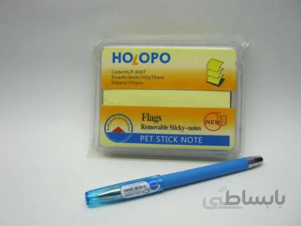 استیک نوت اکاردئونی۱۰۰برگ ۴*۳ اینچ holopo
