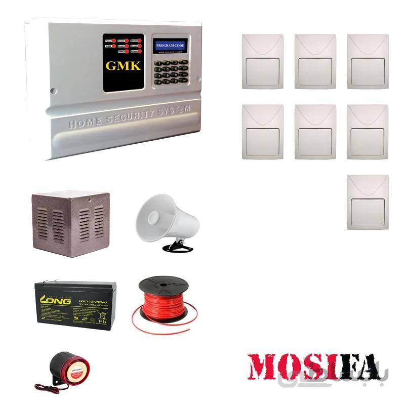 پکیج دزدگیر اماکن GMK سیمکارتی مدل GM_F7