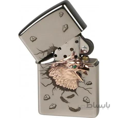 فندک اصل زیپو مدل 251755 | اروپا | Golden Eagle