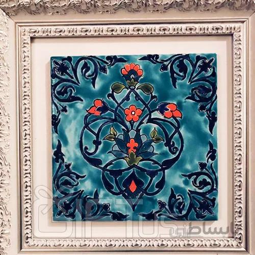 تابلو کاشی ویترای طرح چلیپا