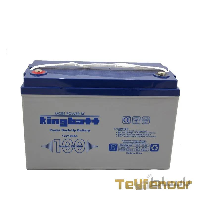 باتری سیلد اسید 12 ولت 100 آمپر کینگ بت Kingbatt