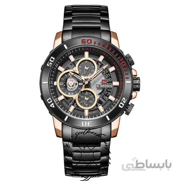 ساعت مچی مردانه نیوی فورس مدل NAVIFORCE NF9174 RG/B