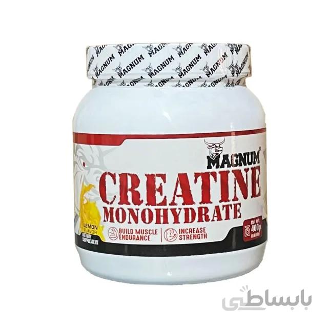 کراتین منوهیدرات طعم دار مگنوم فارما 400 گرم