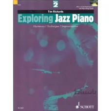 کتاب آموزش پیانو جاز Tim Richards_Exploring Jazz Piano Vol 2