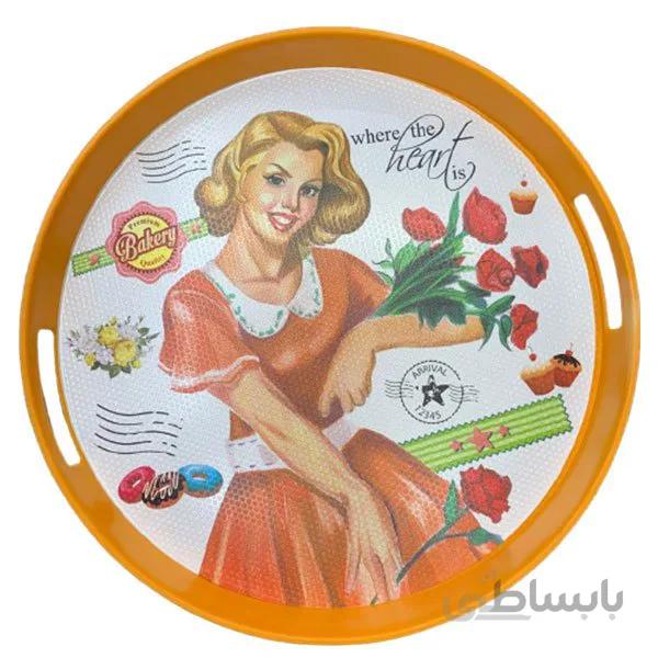 سینی رزمن مدل bakery قطر37cm کد ۶۳۱