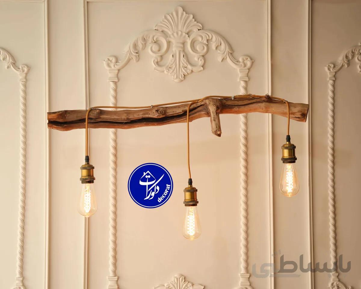 چراغ آویز روستیک