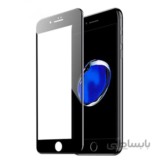 محافظ فول چسب صفحه نمایشگر آیفون 6 پلاس و 6s پلاس مدل Tempered Full Cover Glass