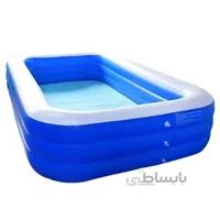 استخر بادی کودک آبی رنگ