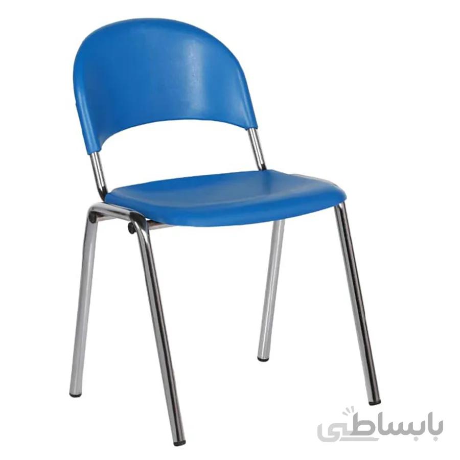 صندلی انتظار یکنفره پایه لوله ای