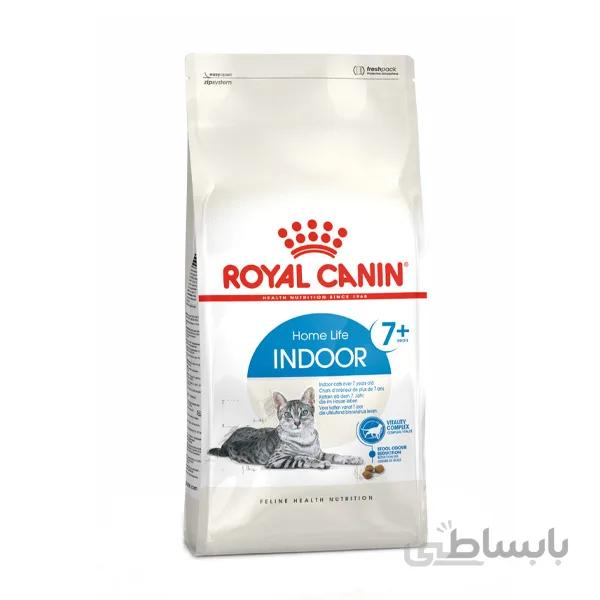 غذای خشک گربه مدل ایندور بالای 7سال رویال کنین _ Royal Canin Indoor +7