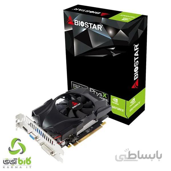 کارت گرافیک بایوستار مدل GT730 2G 128Bit GDDR5 ا Biostar GT730 2G 128Bit GDDR5 Graphic Card