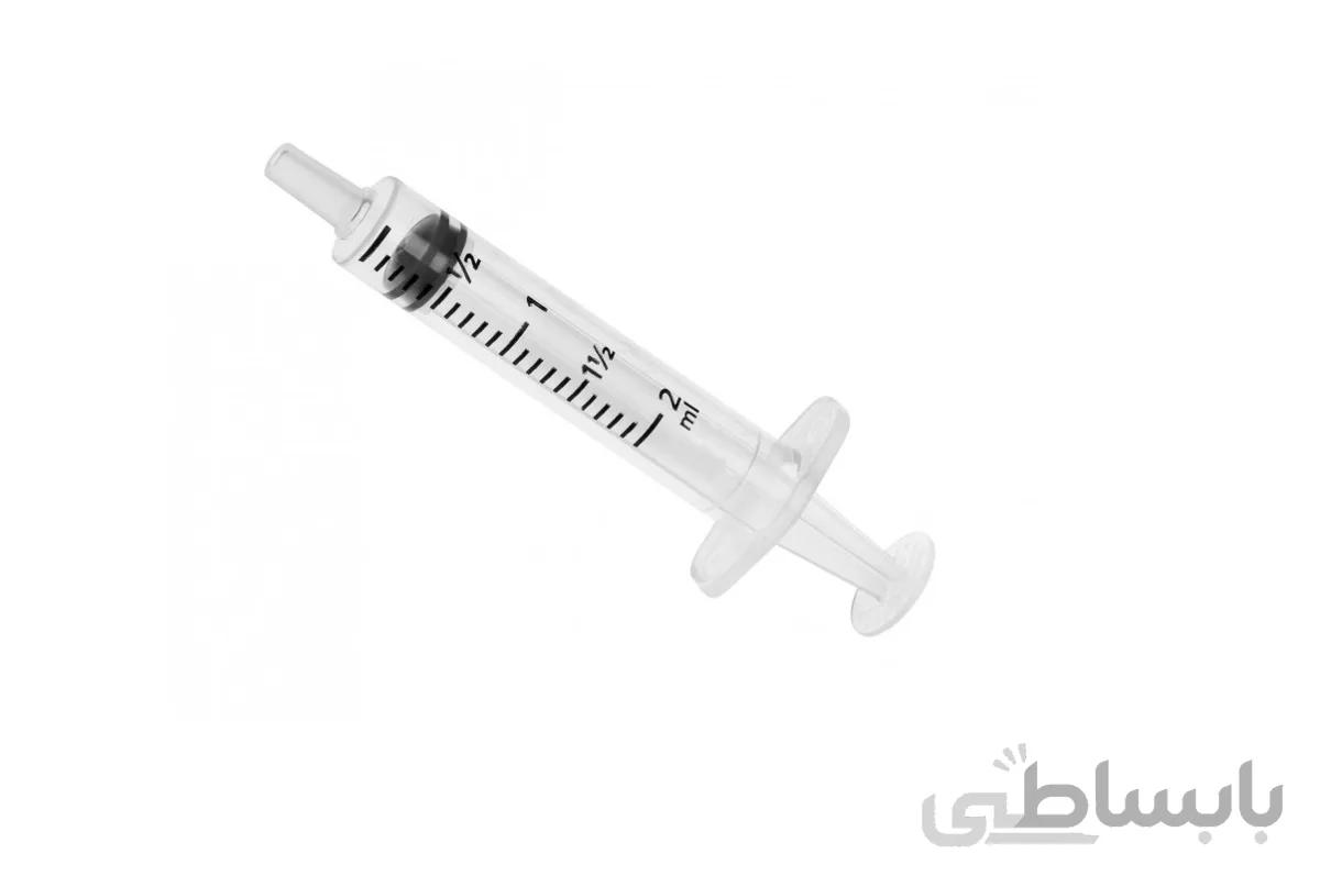 سرنگ 5 سی سی سها گیج 22 ا Syringe 5 cc Saha Gage 22
