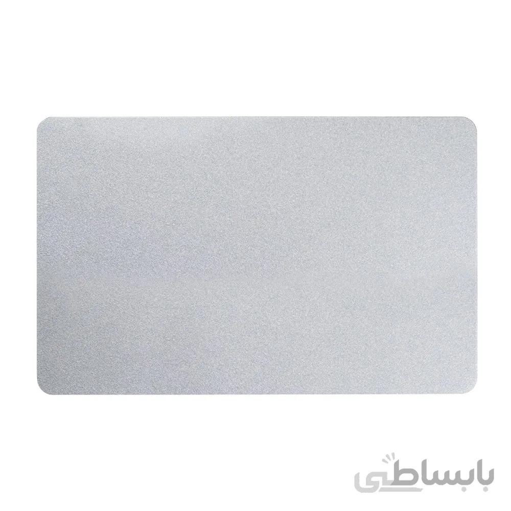 کارت پی وی سی نقره ای ساده 250 عددی 760 میکرون