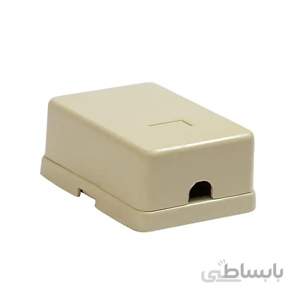 سوکت چسبی تلفن مدل تک سوکتی