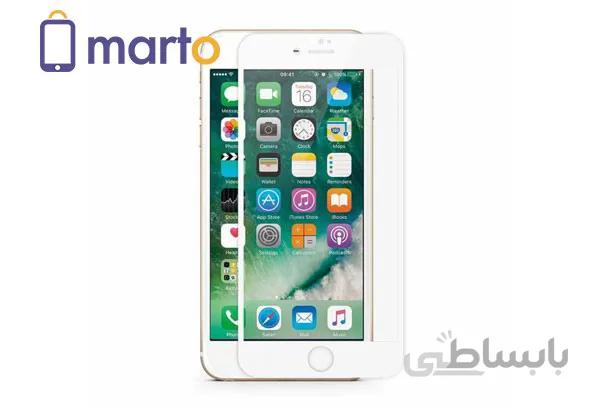 محافظ صفحه نمایش J.C. COMM مدل Full Cover مناسب براي گوشي اپل iPhone 7 / 8 ا J.C. COMM Fullcover Glass Screen Protector For iPhone 7 / 8