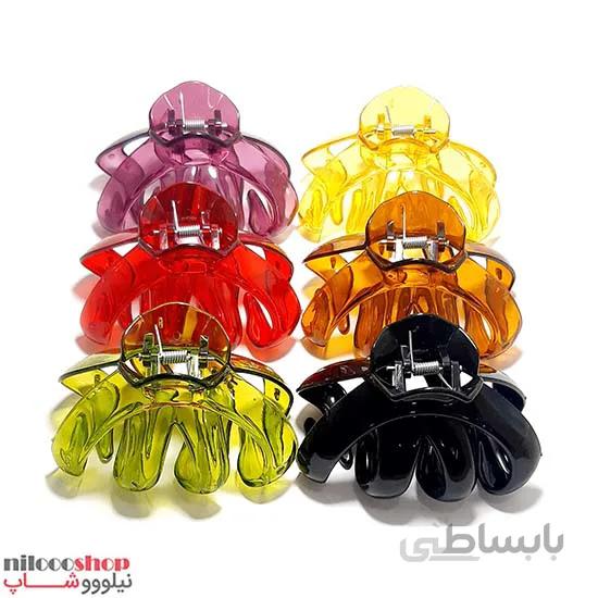 گیره مو زنانه خرچنگی مدل k1