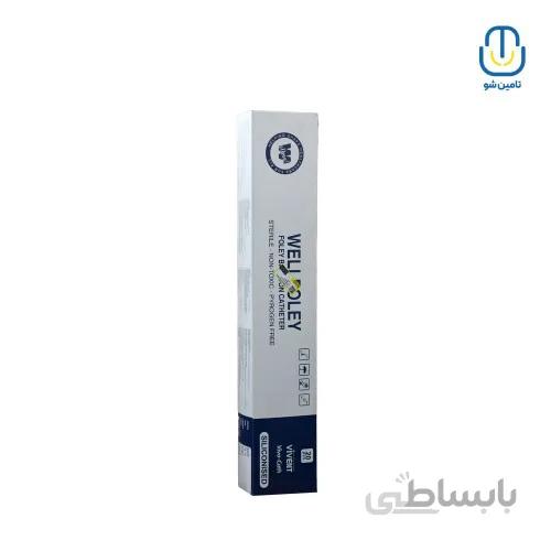 سوند فولی دو راهه وی ونت سایز ۱۲ سفید ا Vivent two way foley catheter size 12 white