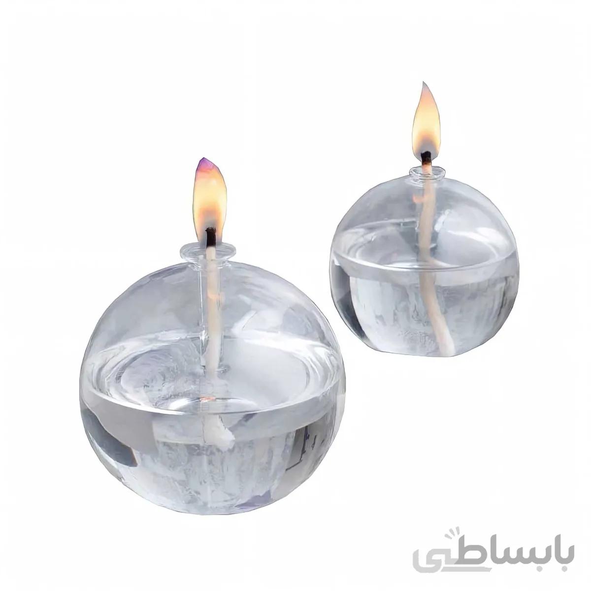 شمع پیرکس حبابی الکلی مایا