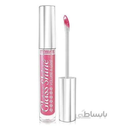 رژلب مایع براق شیشه ای لاکس ویساژ ۱۷ / Luxvisage Lip Gloss Shine Shimmering