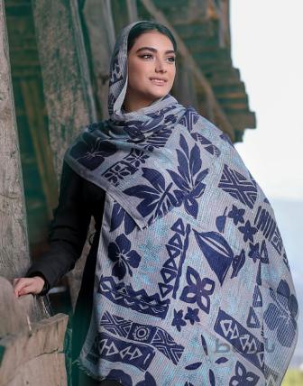 شال نخی ژاکارد