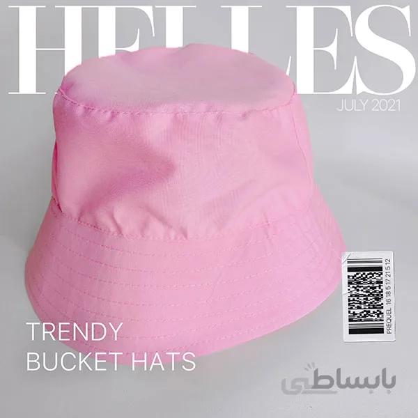 کلاه باکت هت صورتی ا ‌Bucket hat