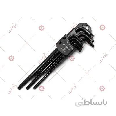 آچار آلن بلند ستاره ای سوراخ دار لایت TRX 9