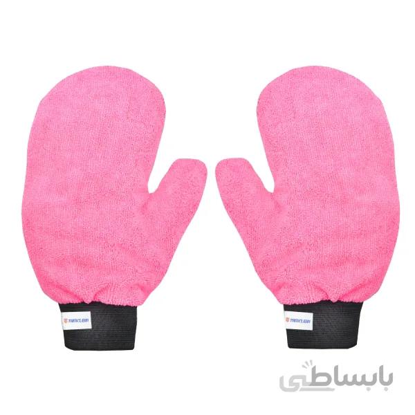 دستکش نظافت خودرو تام کلین بسته دو عددی