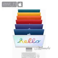 کامپیوتر همه کاره 24 اینچی اپل مدل iMac 2021 M1 8GB 256SSD 7 core