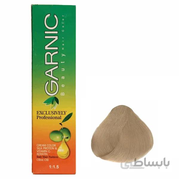 کیت رنگ موی سری خاکستری - بلوند خاکستری خیلی روشن شماره 9.1 گارنیک GARNIC