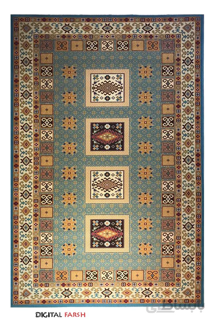 فرش ستاره کویر یزد کلکسیون سوپر گیلیم طرح G-054-8160