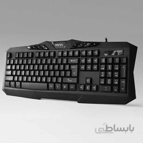 کیبورد تسکو مدل TK 8020N ا Tsco TK 8020N Wired Keyboard