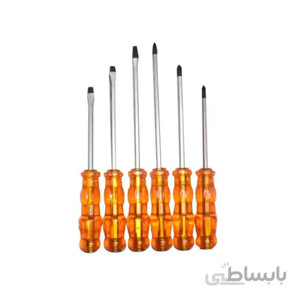 مجموعه 6 عددی پیچ گوشتی ایکس اند زد مدل 1350