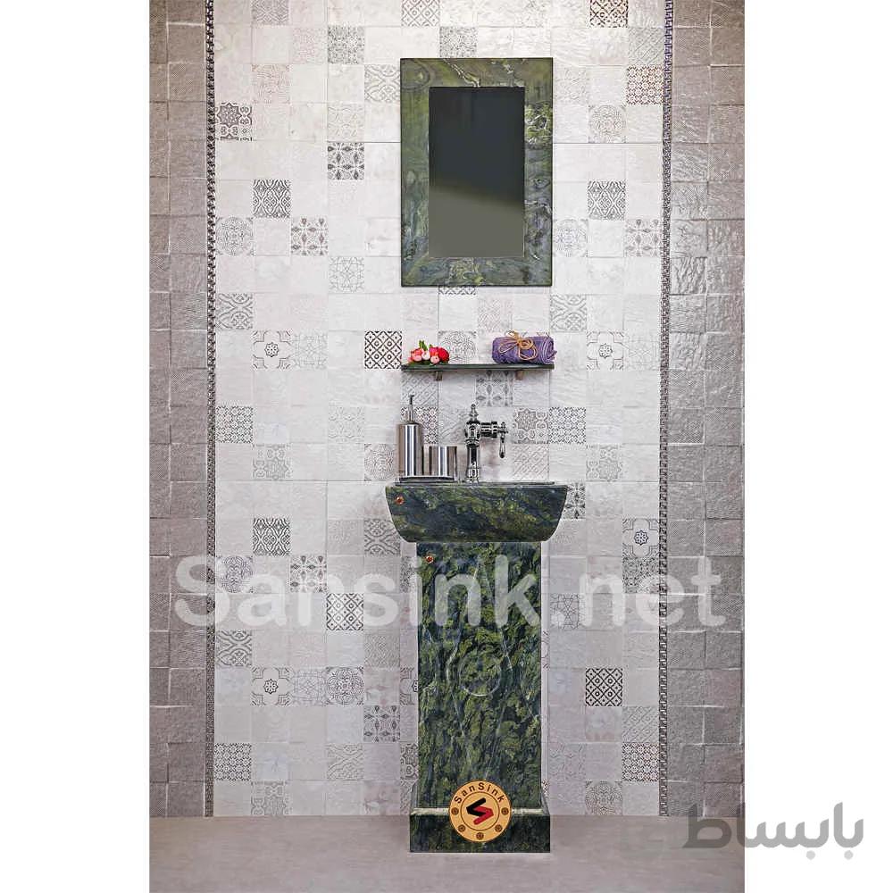 ست روشویی سهند گرانیت پیکاسو