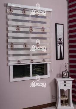 پرده زبرا مدل گلدوزی IPK 8441-Z V-01