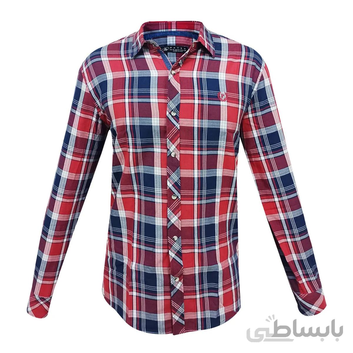 پیراهن آستین بلند مردانه کد 601433