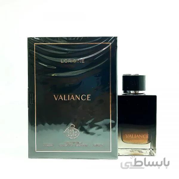 ادکلن فرگرانس ورد لوریجنه والیانس Fragrance World L’origine Valiance
