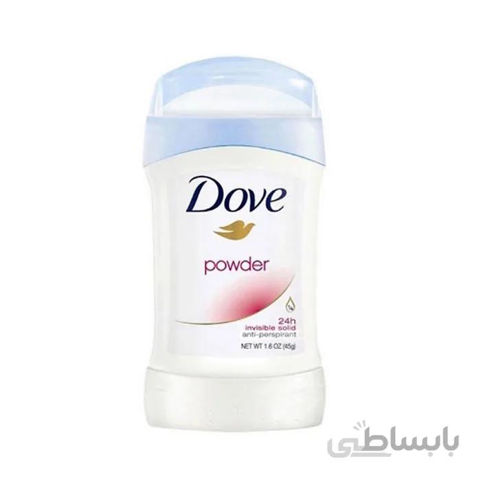 استیک داو powder invisible solid ضد تعریق حجم 45g