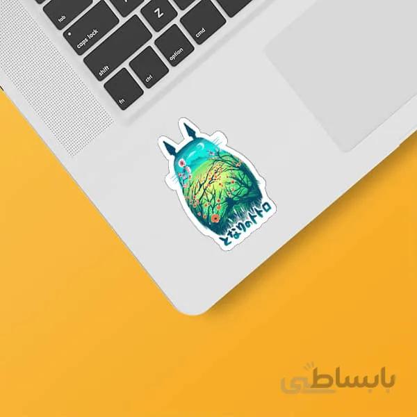استیکر لپ تاپ Miyazaki03