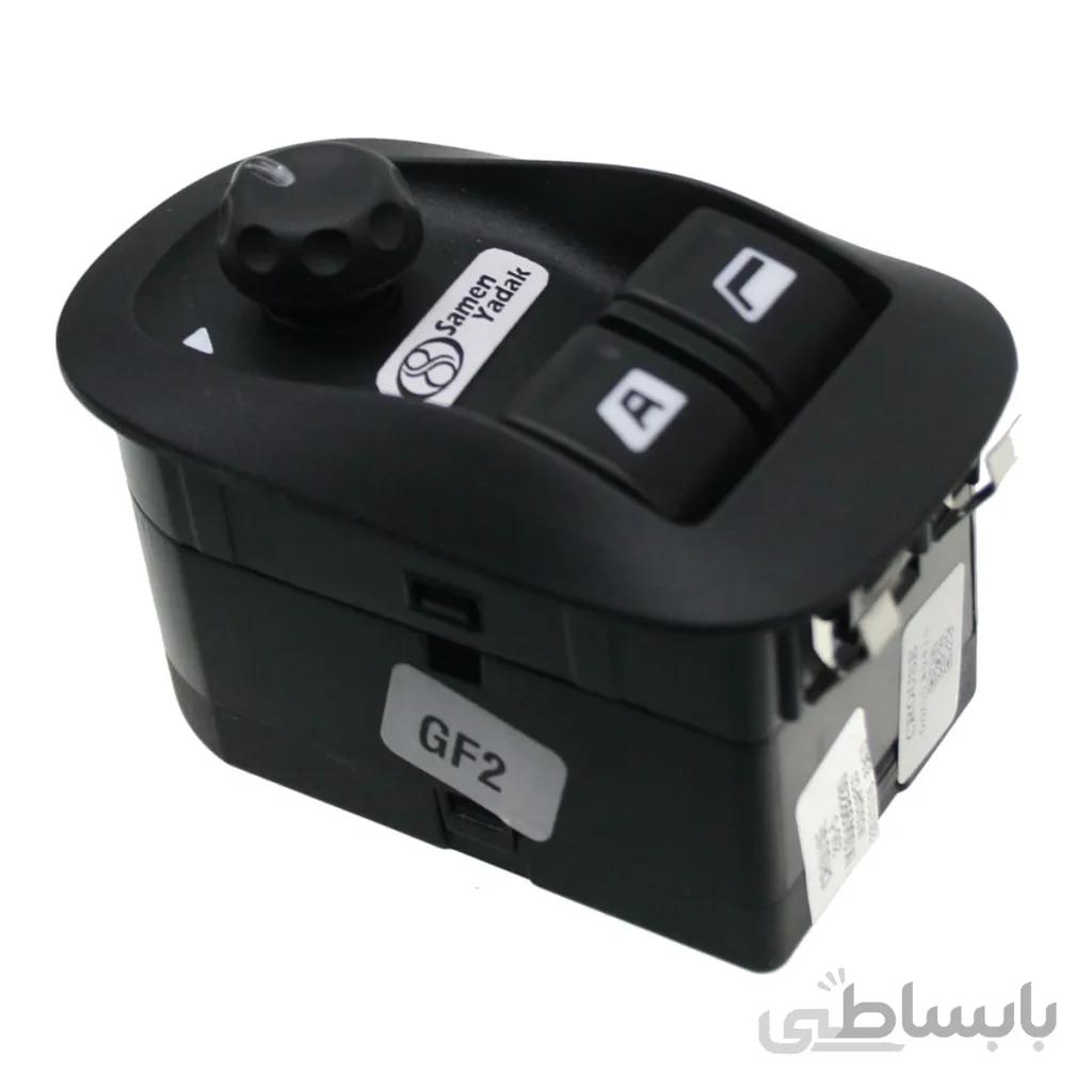 کلید شیشه بالابر پژو 206 مدل بالا تک سوکت کروز