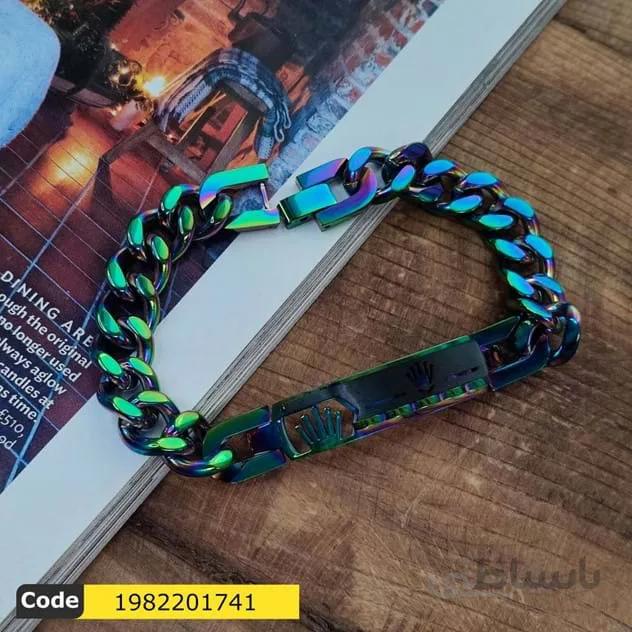 دستبند مردانه رولکس هولگرامی
