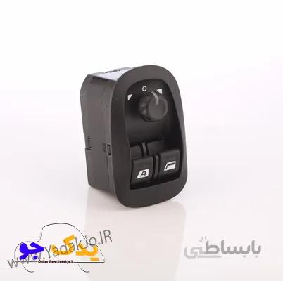 کلید شیشه بالابر و تنظیم آینه ۲۰۶ تیپ ۵ کروز