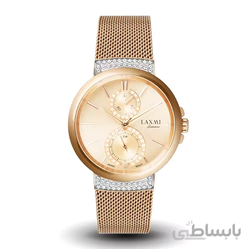 ساعت مچی زنانه لاکسمیlaxmi 8087-3 ا ساعت مچی زنانه لاکسمیlaxmi 8087-3